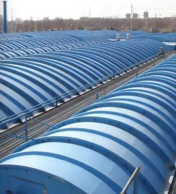 Professionele afvoer zwembad GRP deksel plaat, gas verzamel hoed FRP dakplaat