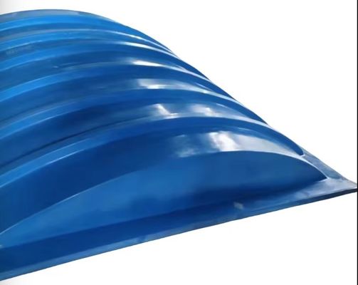 Multicolor Frp afvalwatertank bedekt boog gas verzamelen kap bedekken regenbestendig