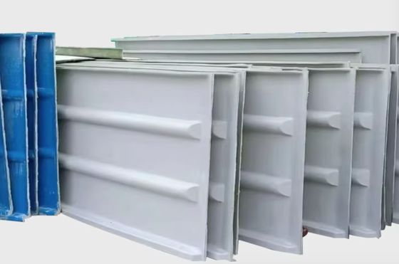 Multicolor Frp afvalwatertank bedekt boog gas verzamelen kap bedekken regenbestendig
