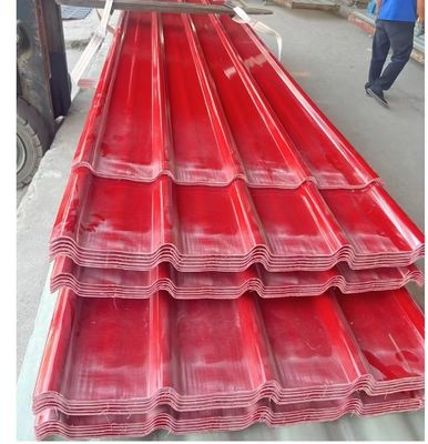 Doorzichtige warmte-isolatie polycarbonaat transparante FRP dakplaten glasvezel