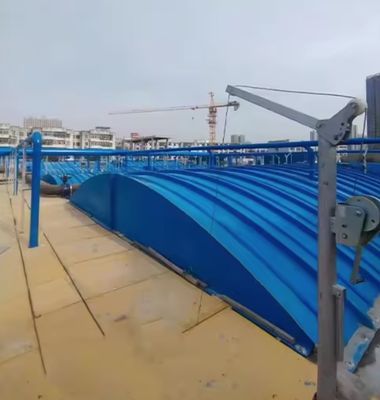 Industriële FRP-dekking Plaat Waterbehandeling Rioleringstank Glasvezel Frp Boogdekking