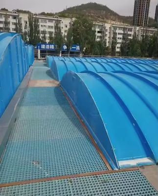 Corrosiebestendig Frp Grp Afvalwatertankbedekking voor afvalwaterzuiveringssystemen