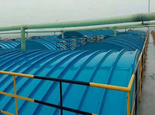 Corrosiebestendig lange levensduur Frp Grp Afvalwatertankbedekking