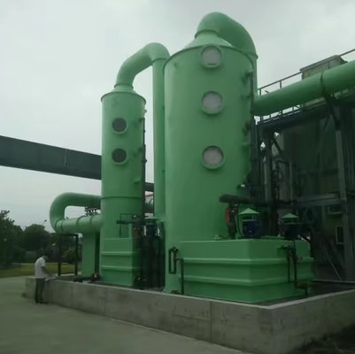 Afvalgas ontzwavelingsreiniger / gasreiniger Industriële glasvezel GRP FRP toren