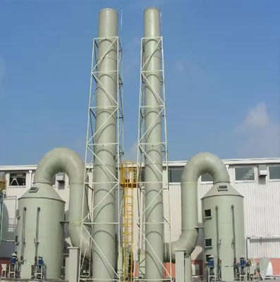 Afvalgas ontzwavelingsreiniger / gasreiniger Industriële glasvezel GRP FRP toren