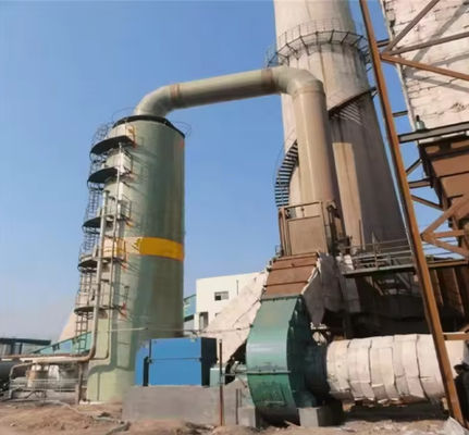 Meerdere lagen sproeier FRP ontzwaveling toren voor de industrie natte gas rook