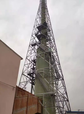 Meerdere lagen sproeier FRP ontzwaveling toren voor de industrie natte gas rook