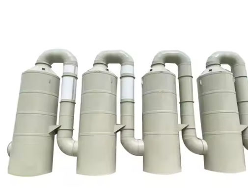 Grote volume industriële FRP ontzwaveling spuit toren nat gas scrubber met gel coat