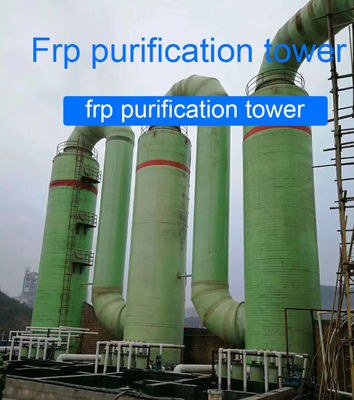 OEM GRP Frp ontzwavelingstoren voor gaszuivering