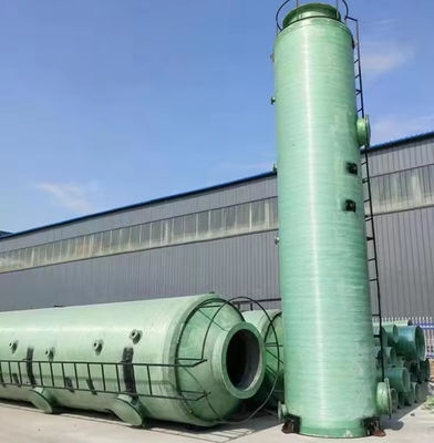 OEM GRP Frp ontzwavelingstoren voor gaszuivering