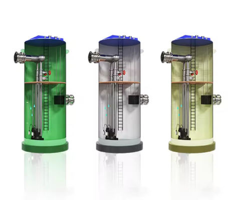 Hoog geïntegreerde afvalwateropheffing regenwaterpompstation FRP GRP-structuur