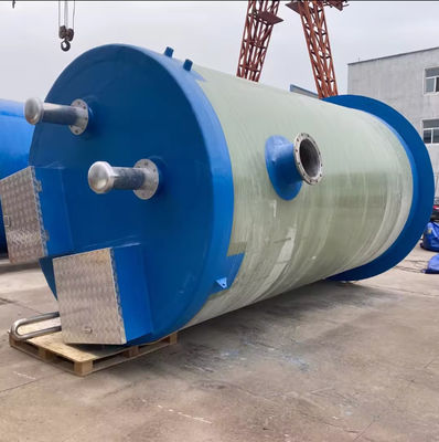 Op maat gemaakte FRP-pompstations glasvezel schel afvalwater en regenwaterafhaalstations