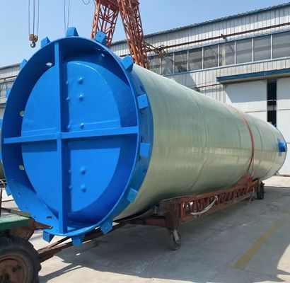 Prefabricated Integrated Submersible FRP Pump Station voor gemeentelijke afvalwaterzuivering