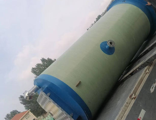 100m3/h Frp Regenwater rioolwater Prefab pompstations geïntegreerd hefpompstation