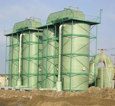 Hoge sterkte FRP brom toren apparatuur, brom absorptie zuivering toren