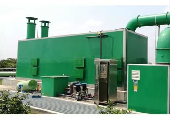 Carbon Steel FRP Biologische Deodoratie Doos Grp Afvalgas Deodoratie Filter Zuivering