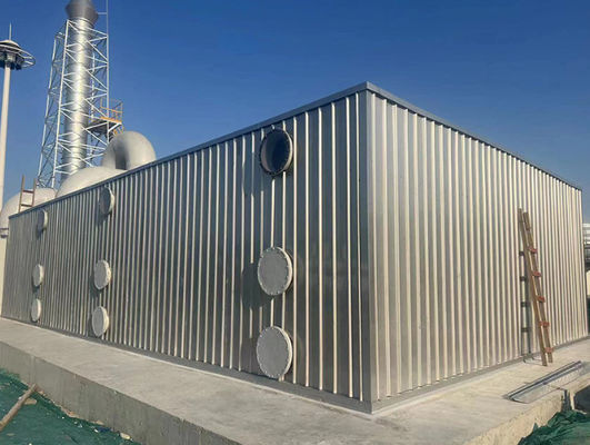 Afvalgas FRP Biologische deodoratie doos Apparatuur Filament Winding Techinque