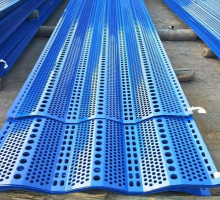 Highway Windproof Glass Fiber Dust Control Screen Stofonderdrukking Net 3000x400mm