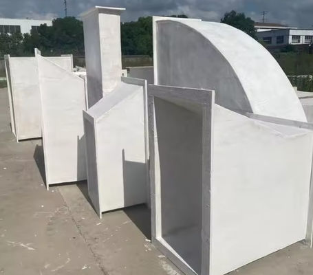 Commerciële industrie FRP GRP geleiding / ventilatie geleiding luchtleiding