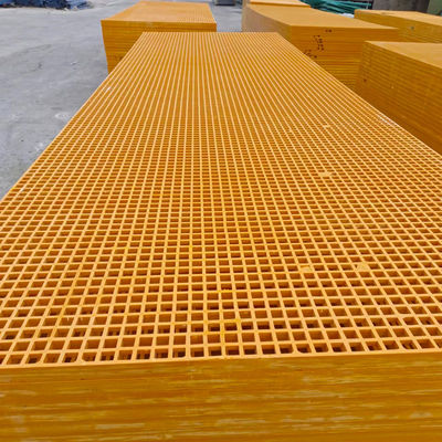 Brandvertragend glasvezel FRP vierkant roos Dikte 25 mm 30 mm 38 mm 50 mm