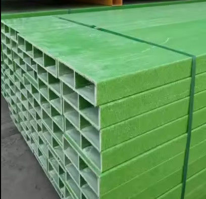 Hoge sterkte glasvezel Plastic FRP Profiel GRP Structurele profielen Kanalen