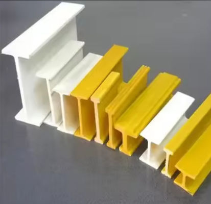 Hoge sterkte glasvezel Plastic FRP Profiel GRP Structurele profielen Kanalen