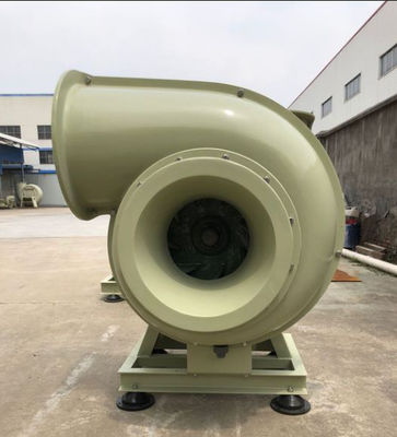 Hoog windvermogen Ronde FRP Centrifugal Blower Fan Anti Corrosion Lage geluid
