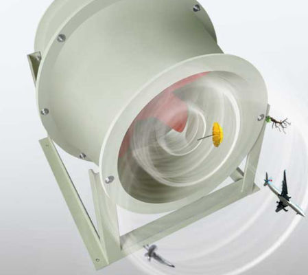 Versterkte glasvezel, kunststof, neiging van de stroom, FRP-ventilator, frequentieconversie, FRP-kanalventilator