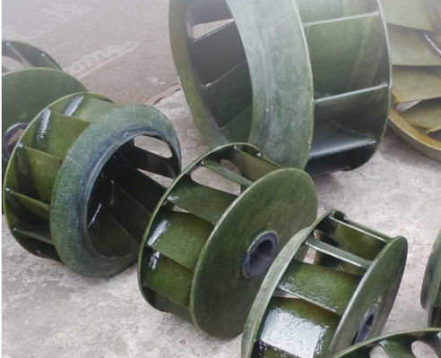 Explosiebestendige FRP-centrifuge ventilator-impeller lichtgewicht 1900-78000 m3/h