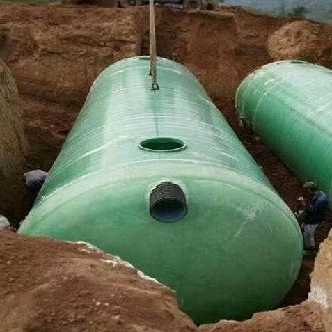 Vessel Tank Core Components Customized FRP Septic Tank voor afvalverwijderingsoplossingen