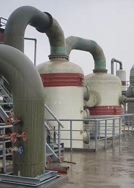 Onderhoudsarme FRP-afvalgasabsorptie toren kolommen vaartuig voor chemische installaties