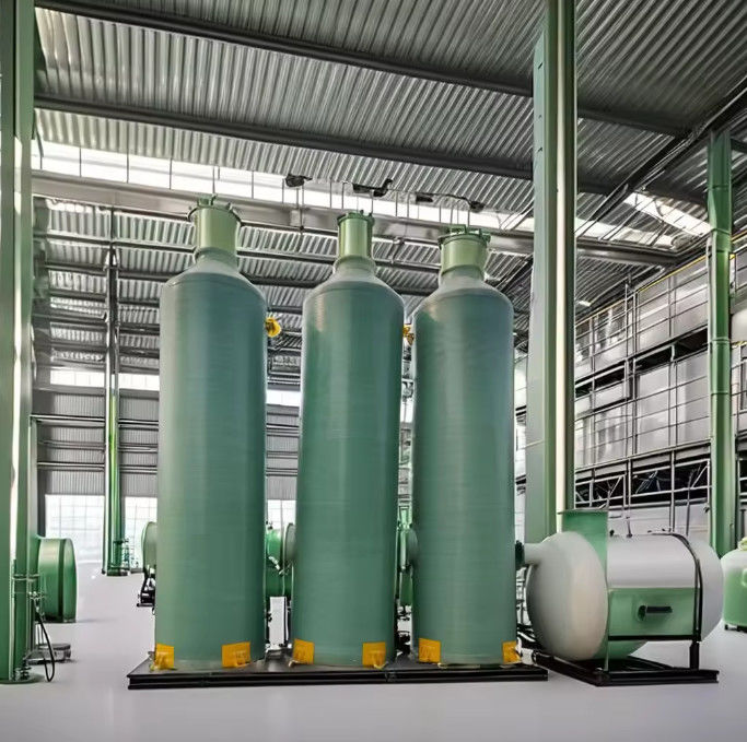 Hoge sterkte FRP-absorptietoren cilindrische zuiveringstoren voor zuur-alkali-mist