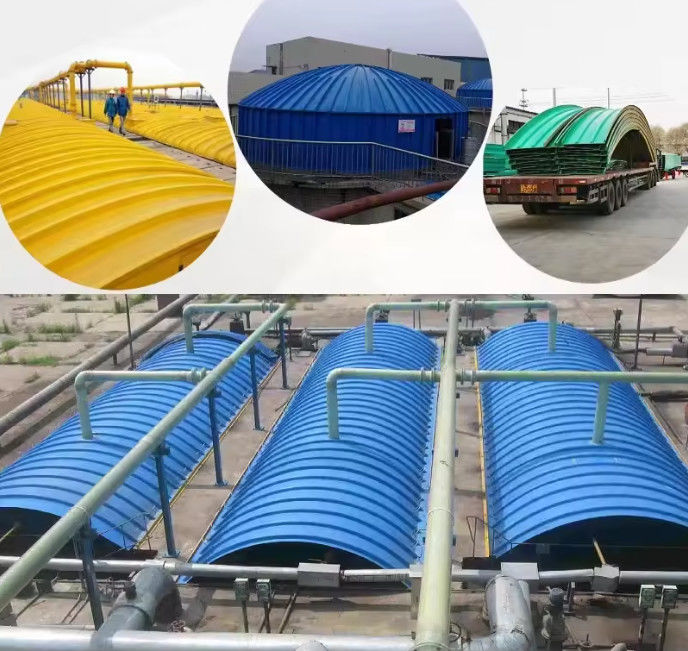 GRP FRP dekselplaat, glasvezel rioolwater zwembad tank deksel