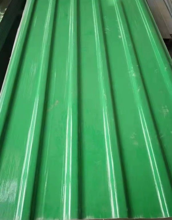 Anti-corrosie GRP composites Frp dakpaneel voor gasverzamelhoed gegolfde Frp plaat