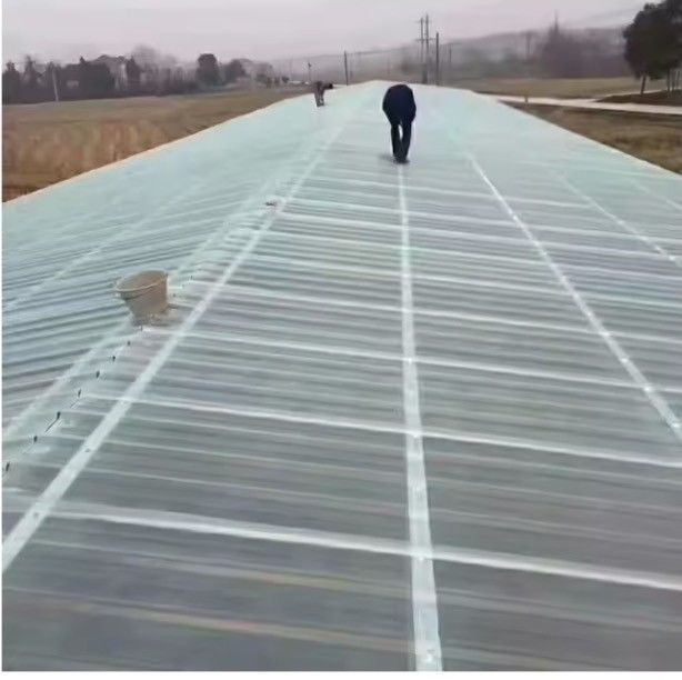Glanz oppervlak FRP cover plaat glasvezel gegolfde daktegel Corrosiebestendige