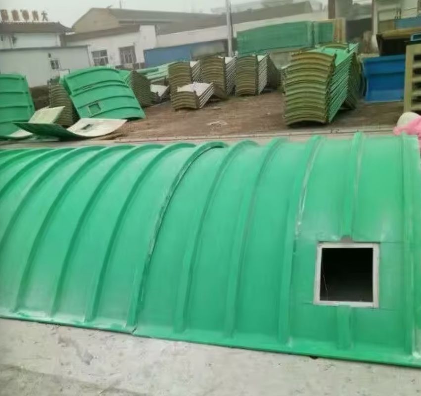 Corrosiebestendig Frp Grp Afvalwatertankbedekking voor afvalwaterzuiveringssystemen