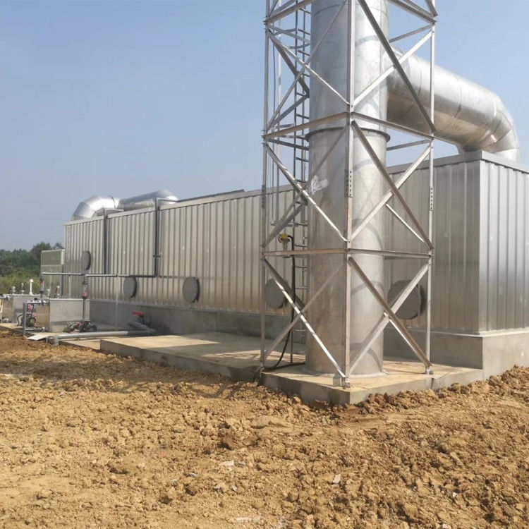 Carbon Steel FRP Biologische Deodoratie Doos Grp Afvalgas Deodoratie Filter Zuivering