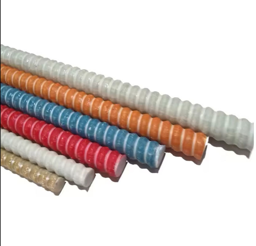 Corrosiebestendig FRP glasvezelbalk glasvezelversterkingstaven aangepaste lengte